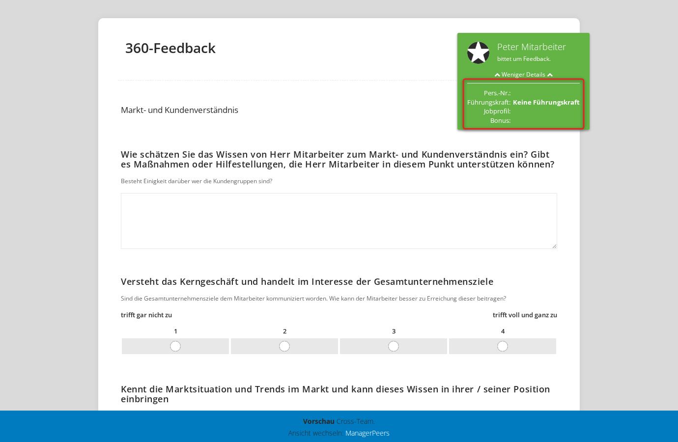 Erweiterte Details zum Mitarbeiter